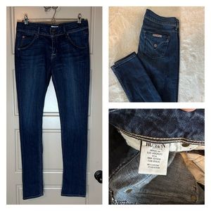 Hudson jeans…skinny leg denim jeans.